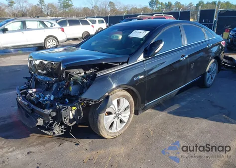 2013 Hyundai Sonata Hybrid Limited z USA, uszkodzony, nr VIN KMHEC4A47DA101991